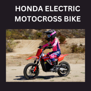 Honda electric motocross bike